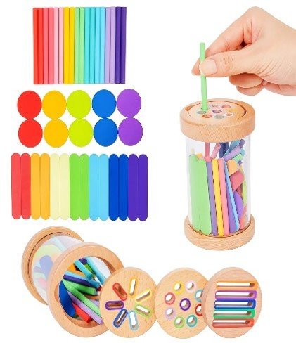 Juguete de vasos